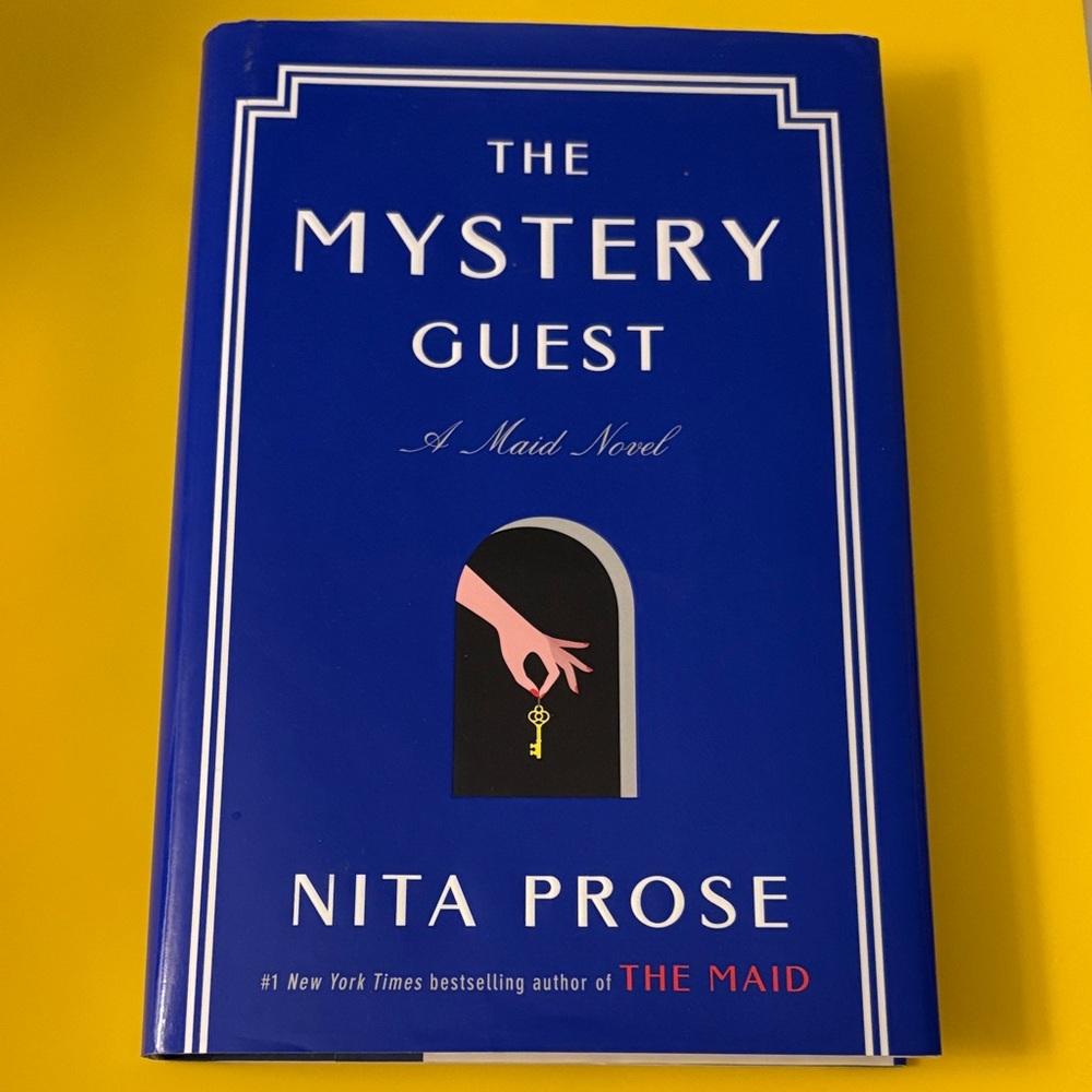 5/$5 The Mystery Guest Book by Nita Prose. Hardcover